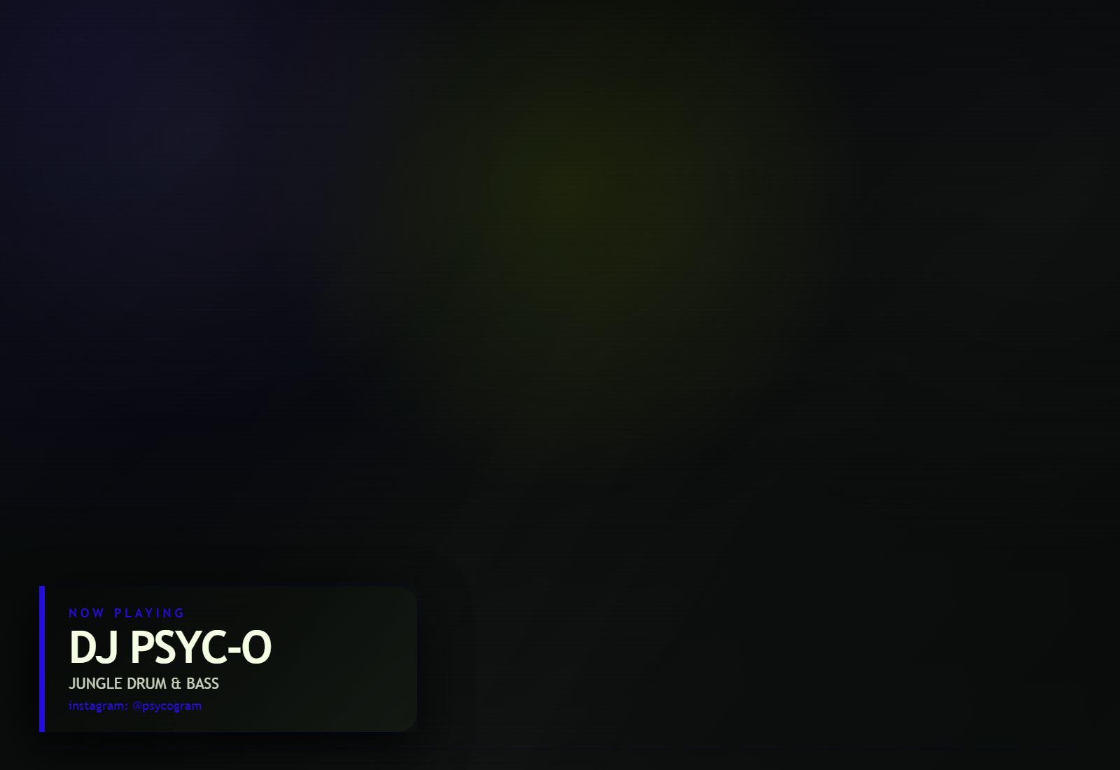 DJ overlay screenshot